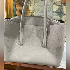 Kate Spade Large Margaux Satchel in true taupe EUC